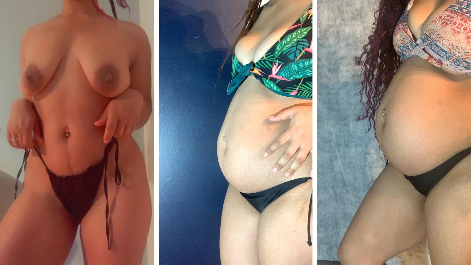 Milf vs 14 weeks vs 19 weeks  posted by Dominiqueskye