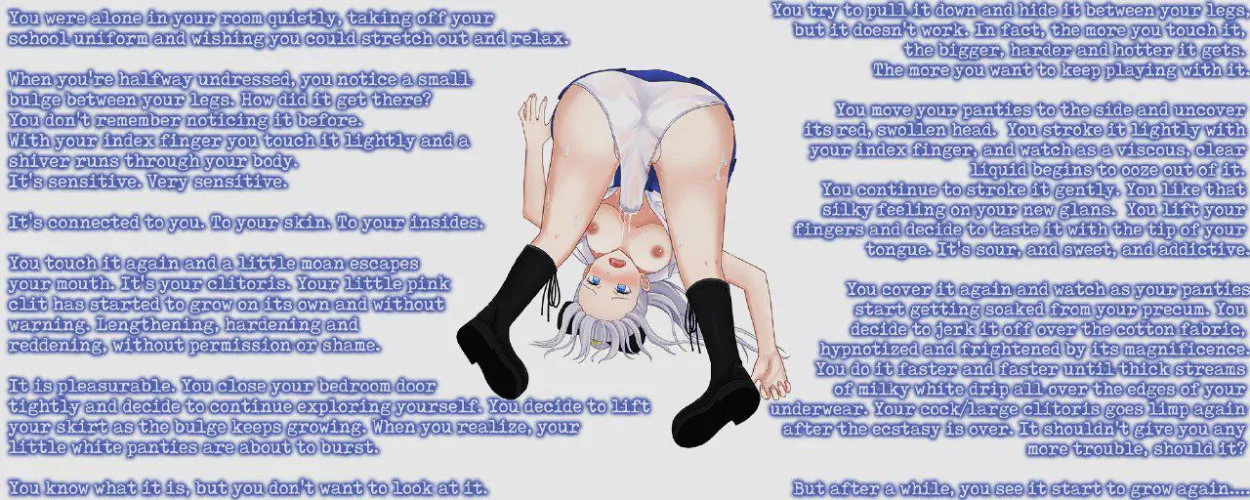 POV: Your bean grows into a full banana [Involuntary][Clit enlargement][Futa][Solo] by KittyandtheLord