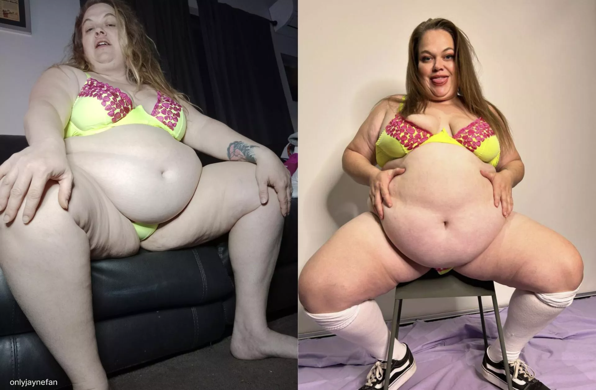 Really packing it on 🤭 posted by onlyjaynefan