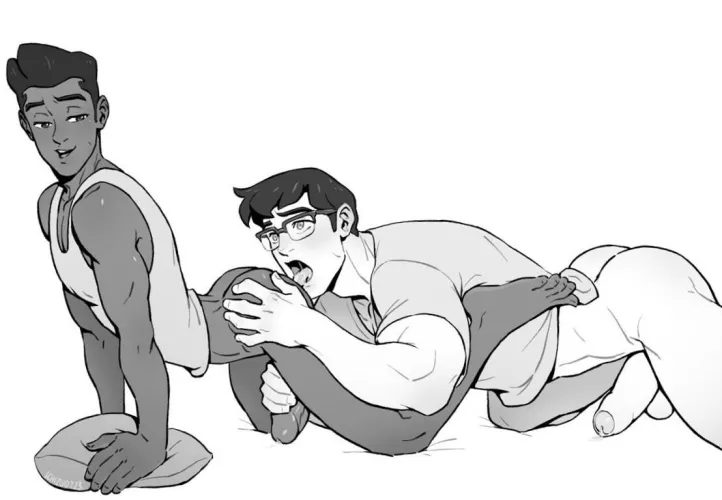 Schizoid - Jimmy and Clark Kent by angelisyxx