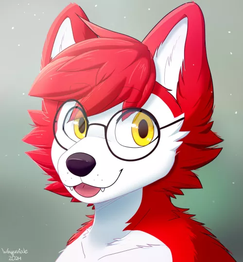 Shaded bust for @/Rey_Wolfo on twitter (art by me @wayuviale) by vialewastaken