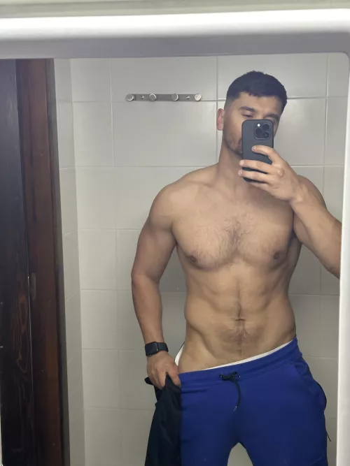 Someone help me pull down my pants to show him my V by New-Gear421