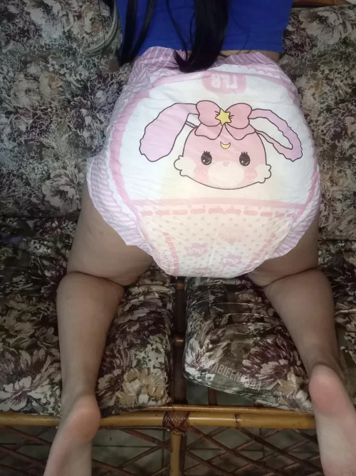 The good news is that he was wearing a diaper by babienana