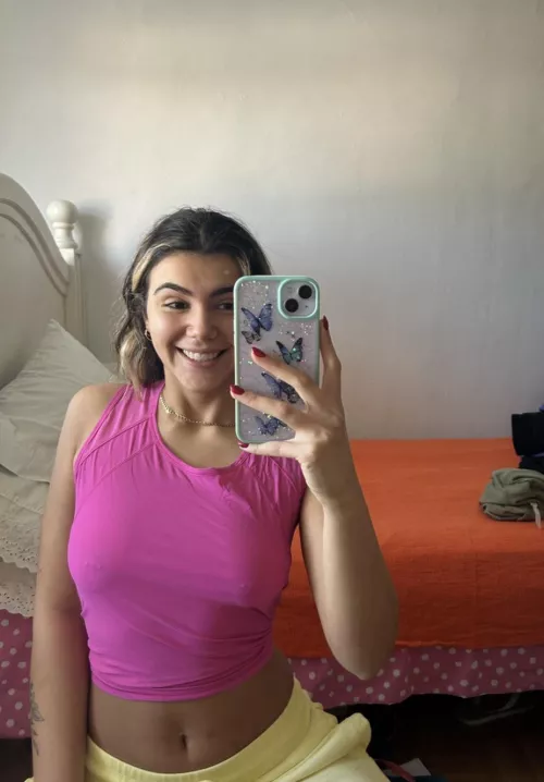 This pretty girl doesn’t need a bra by ripemangobaby