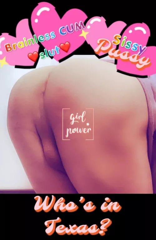 [USA] #TEXAS //25 Sissy// Brainless cum slut by Crememycake