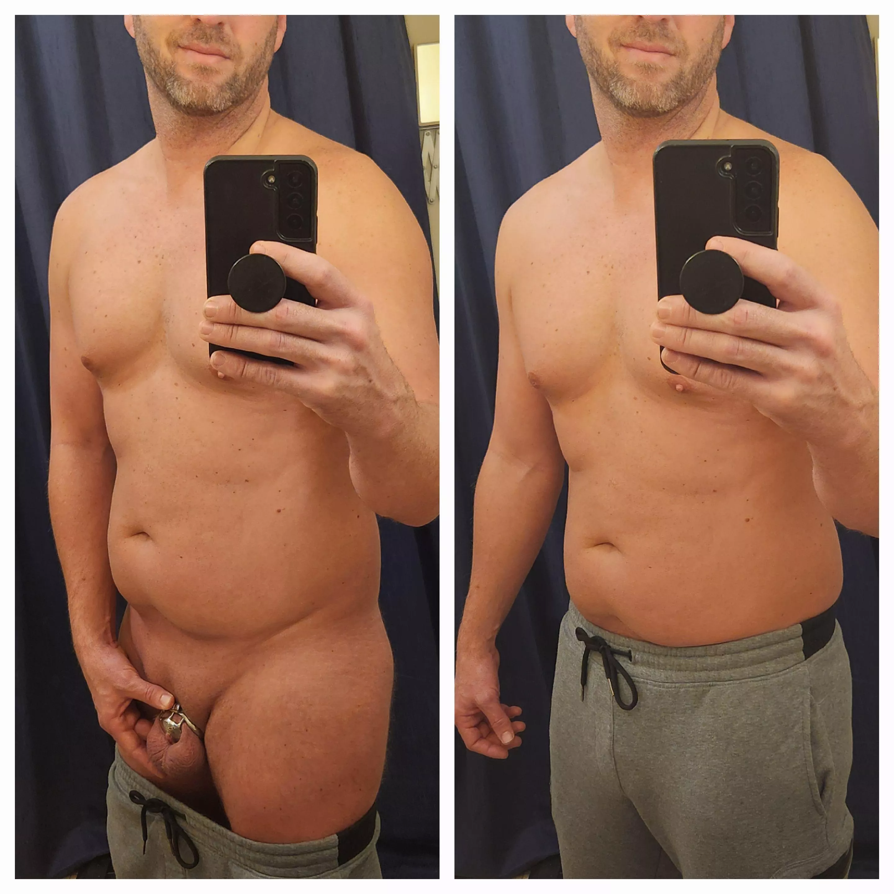 Wife says I'm the guy that ruins grey sweatpant season for all the other moms at the bus stop. 141 days locked posted by herlockedsub