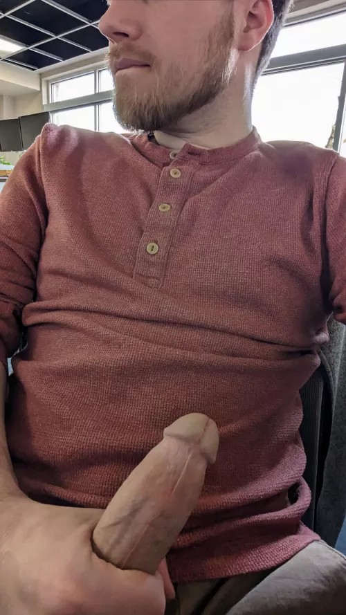 Wyd if you turn around in your chair and catch me taking a picture of my dick? by NarwhalFacepalm