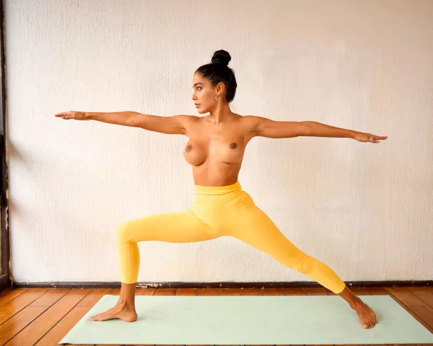 yoga makes me horny, i don't know why? by ashydeluca