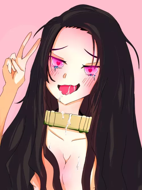 Ahegao Nezuko beautiful 🥵 by MissDelita