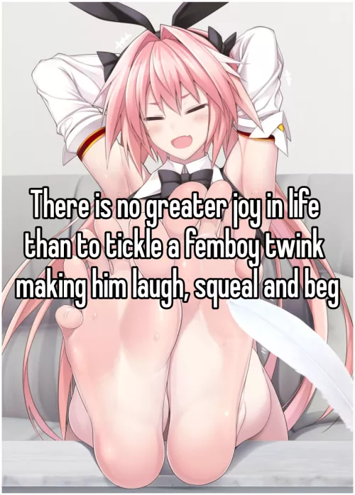 Any femboy out here 😊 by No_Summer_8581