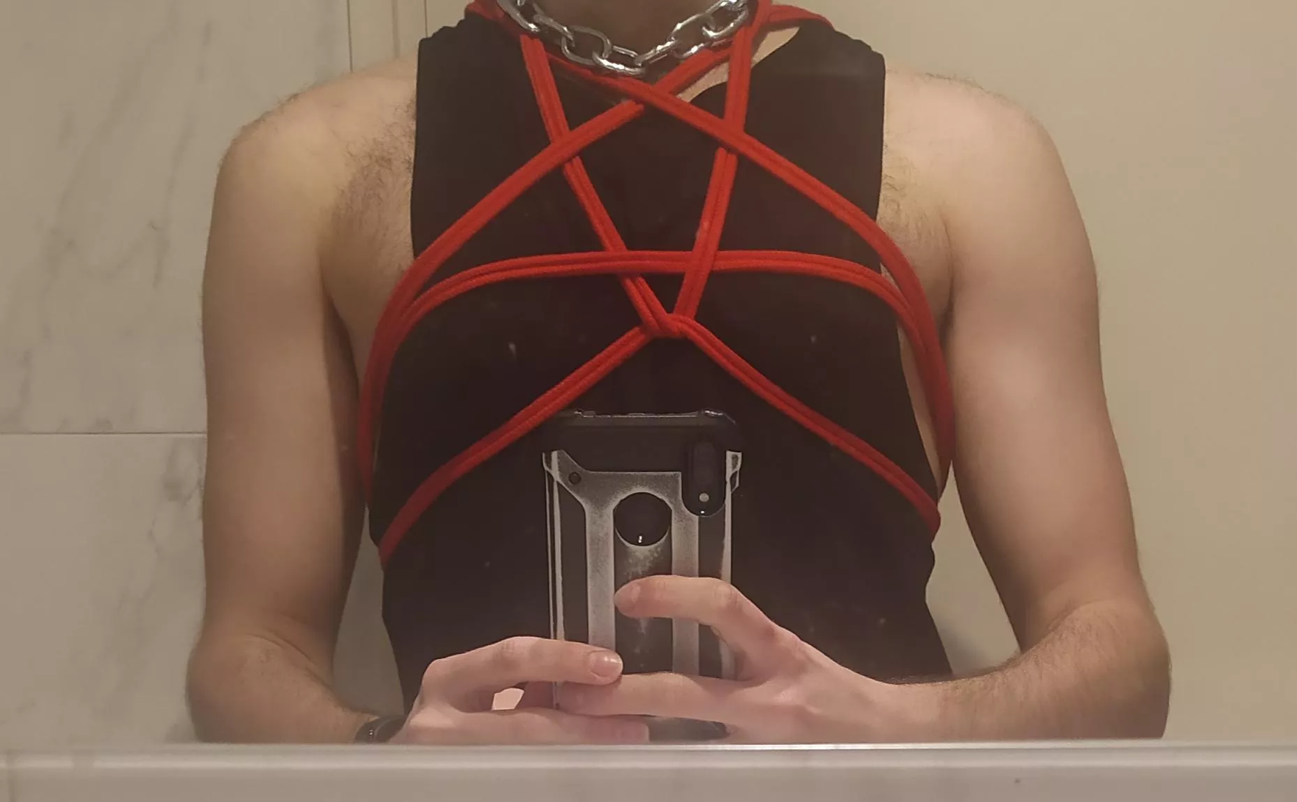 First pentagram harness posted by fantasmedro