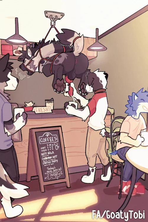 Fresh cream (GoatyTobi) by TracerJacer43