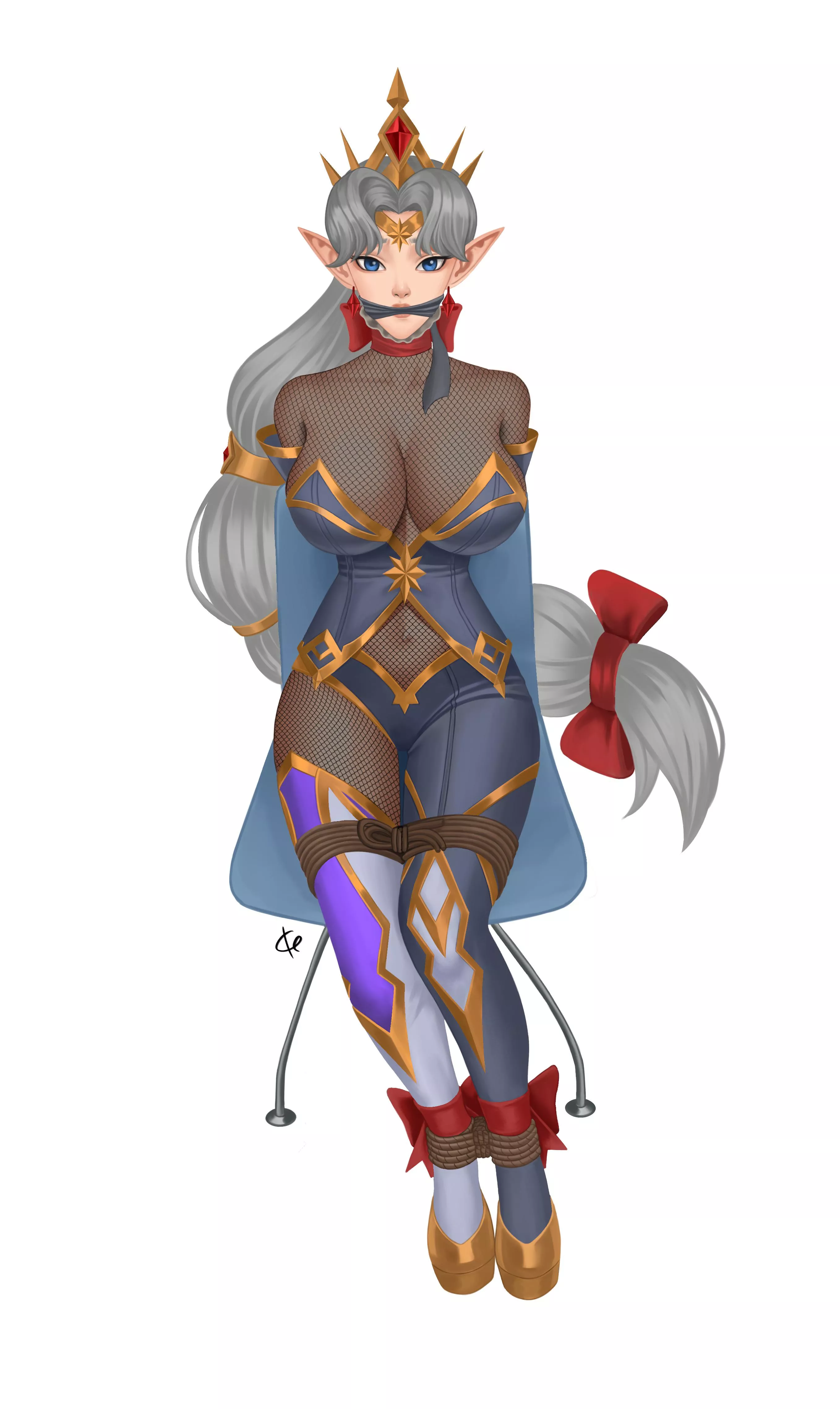 Galactic Conquerer Vora Tied Up (Degalinx) posted by TheWaldnut