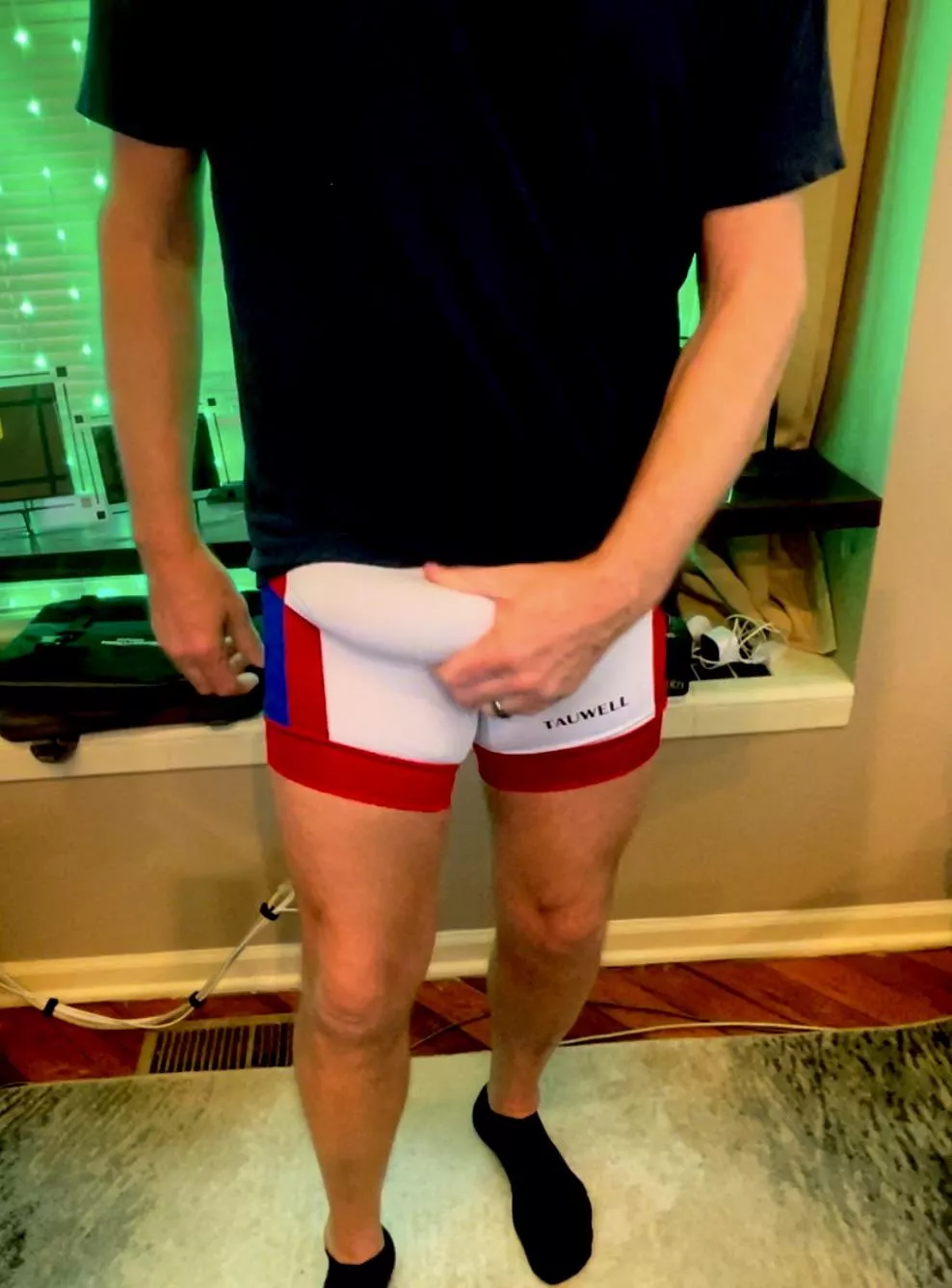 Glad these shorts stretch. posted by XLMeatKeithKC