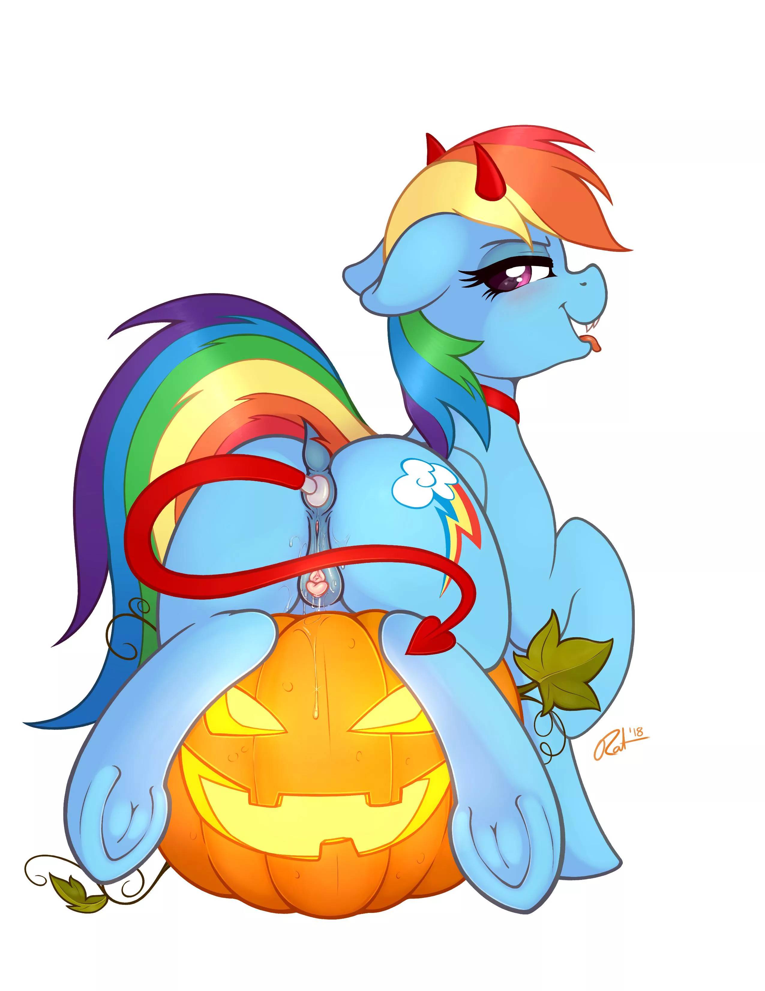 Halloween Dash (artist:ratofdrawn) posted by PonyClopAccount