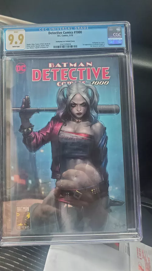Harley and a little PG Plot (plus my 8th 9.9) [Detective Comics 1000 Lee / Golden Apple variant] by Thayerphotos