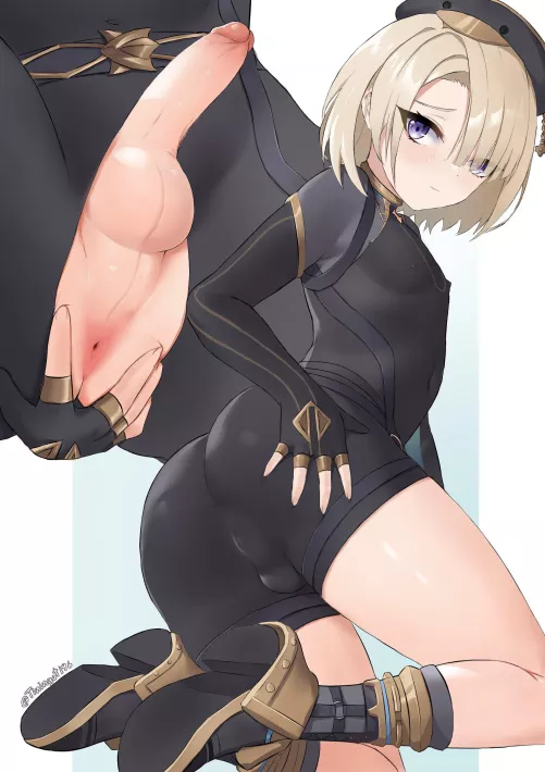 I a hm... Stick your delicious member in my anus, I promise I will satisfy you more than many girls out there~ by UltimateMorder