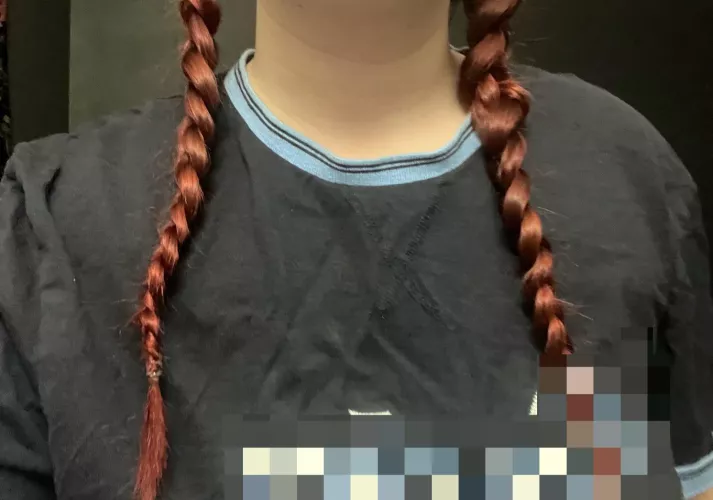 I love doing my hair in pigtail braids ! 🥰 by Electronic_Fennel367