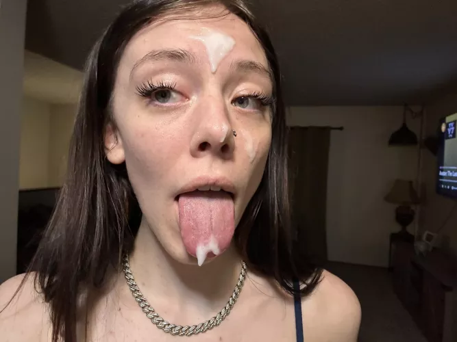 I will let you dump more load on my face and mouth by OkGabage