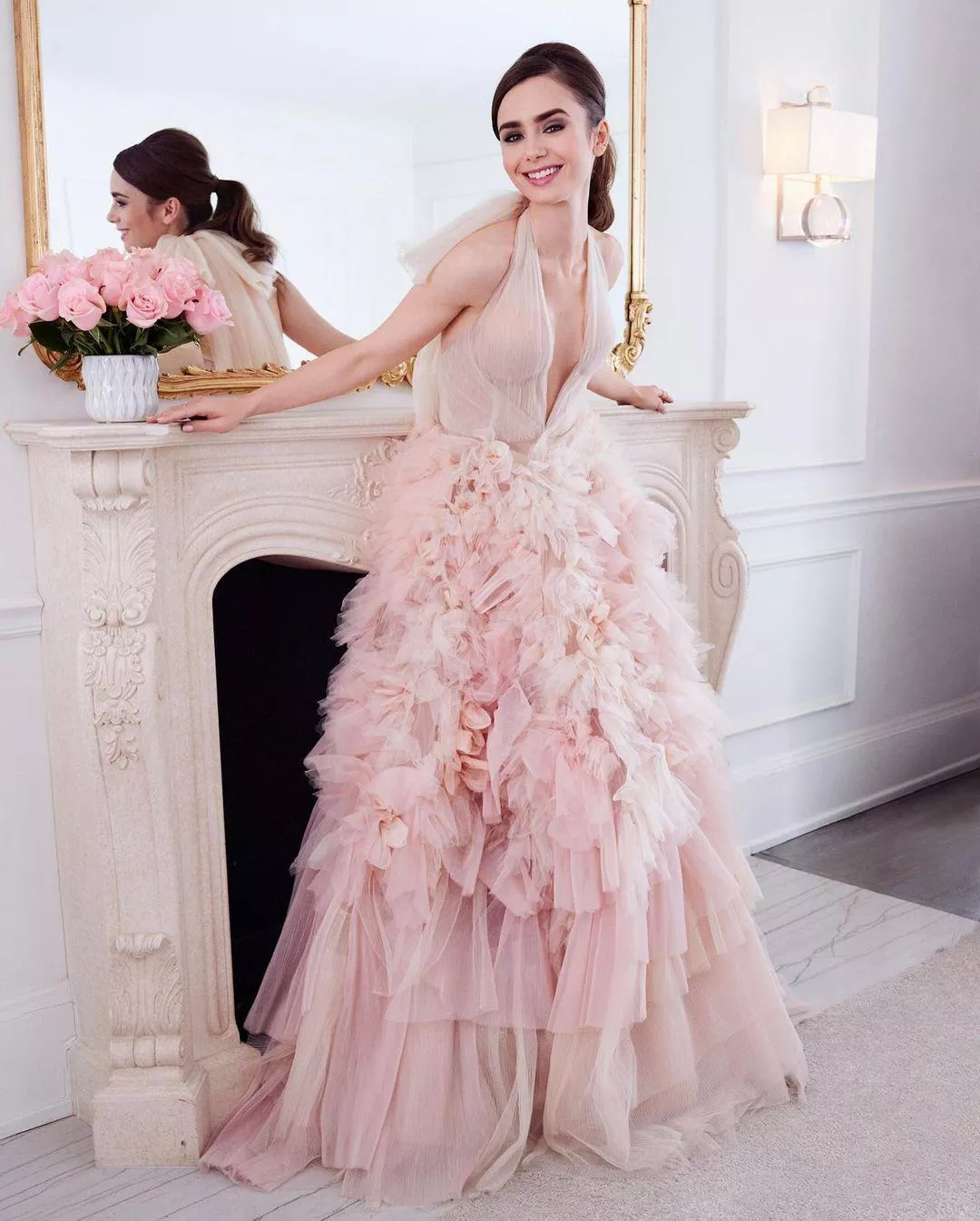 Lily Collins posted by OhNoWhatHappenedNow