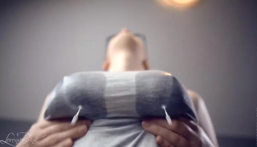 Lorena Brink Milking Her Tits! by AverageGuyCumming