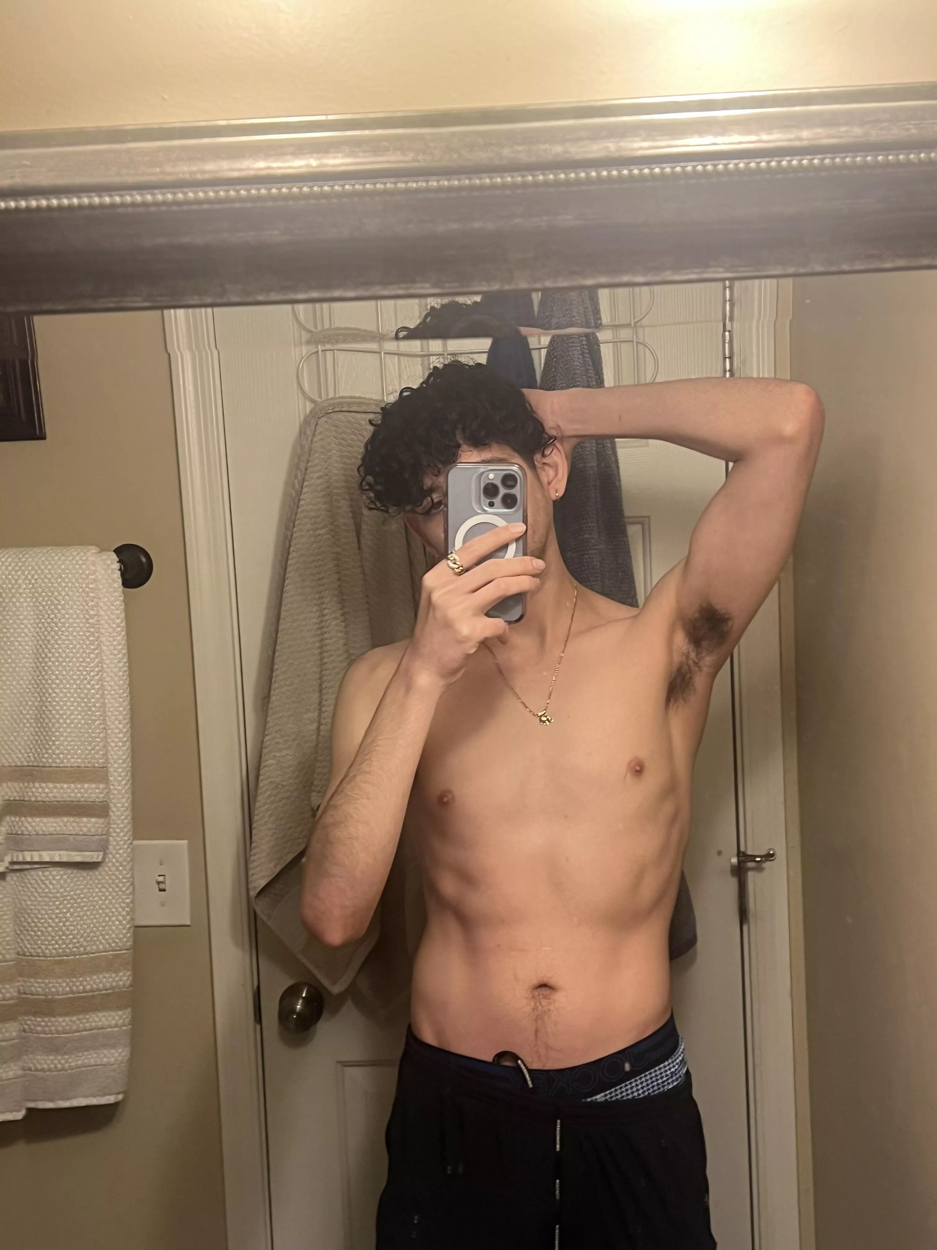 Mirror selfies just don’t hit the same without the pits out posted by Whelmed-