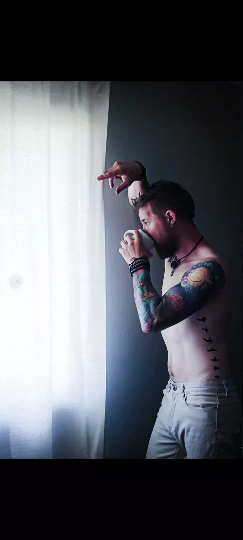 Morning coffee by an-ordinary-gent