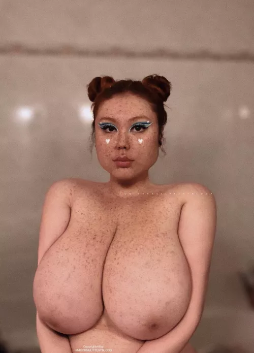 [OC] you'll fuck a busty asian slut like me? by Unicornglitteryblood