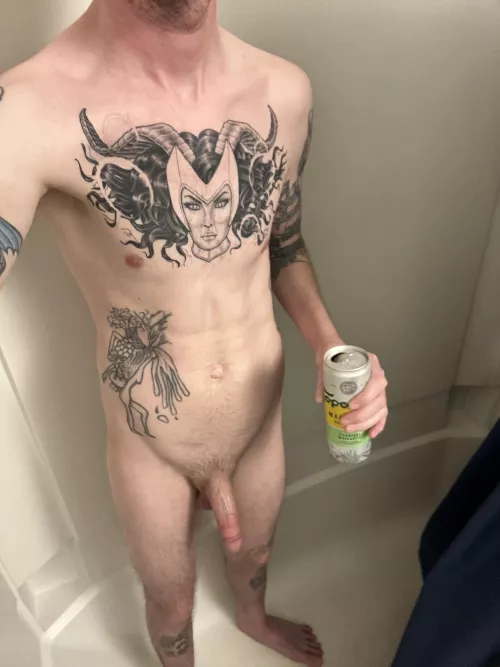 On Fridays we have shower beers by fatherofthebrine4