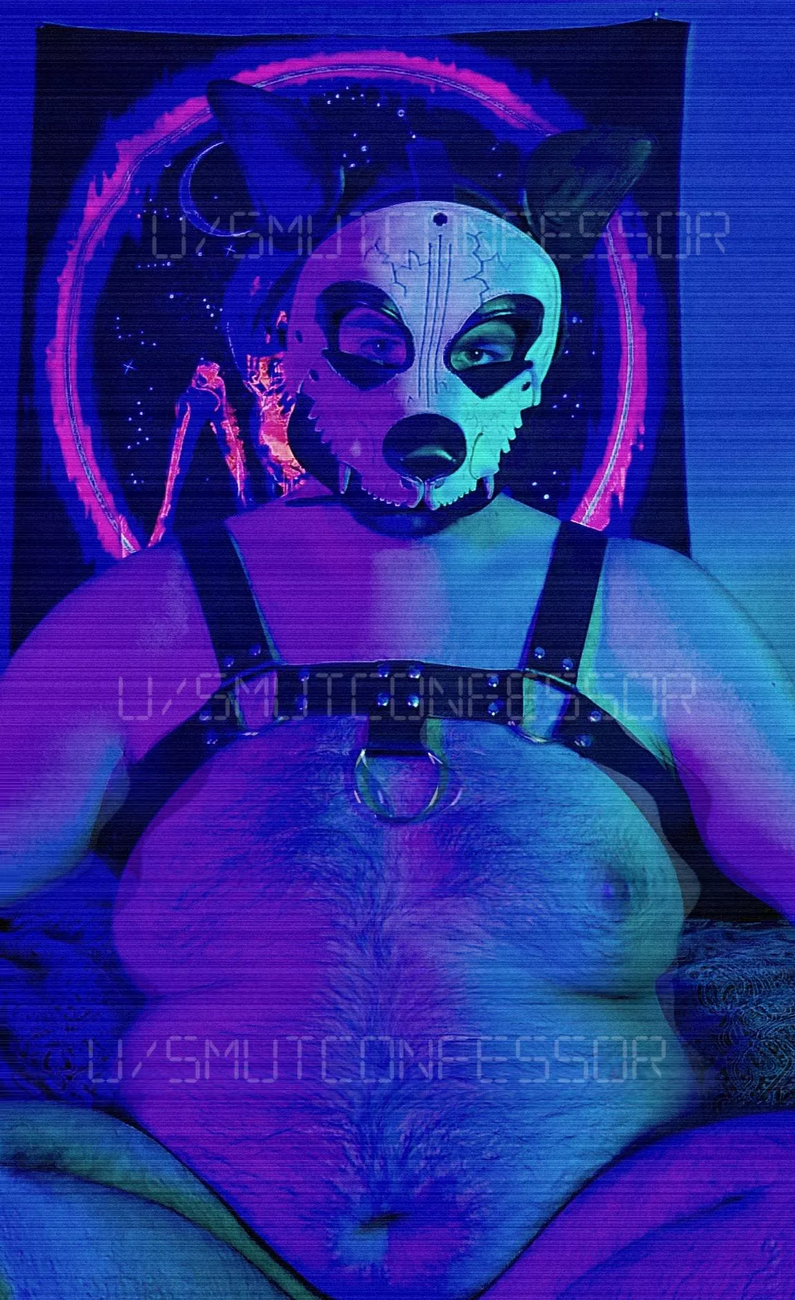 Pup & Blacklight!  posted by SmutConfessor