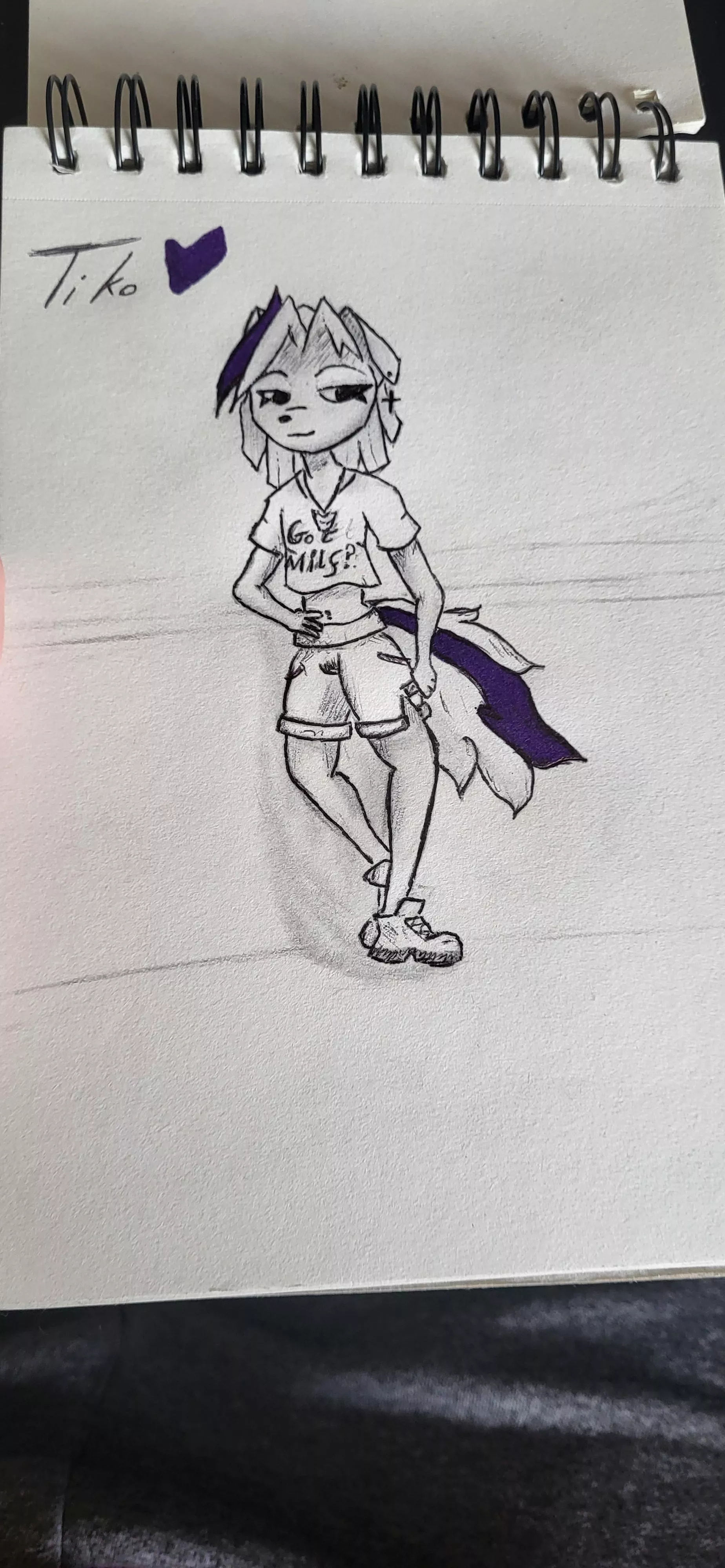 Say hello to my newest OC, Tiko!  posted by EchoArtandDesign