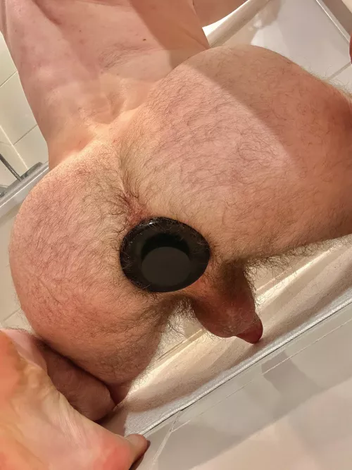 Such a big toy but my hungry pussy needs it  by BubbleYummmmm