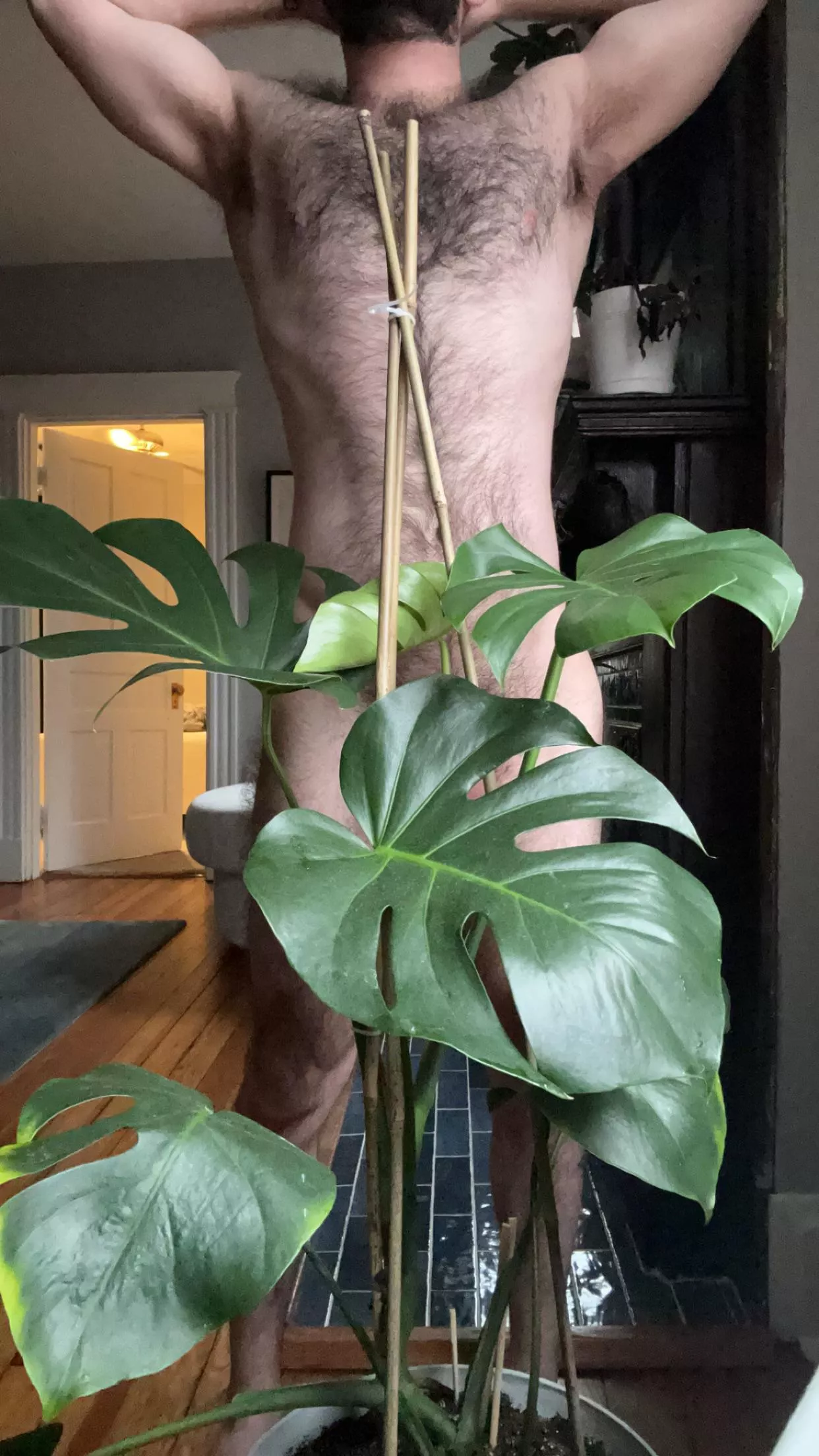 Tending to my plants today posted by niccageislife