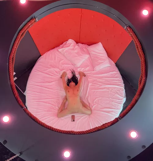 The mirror above the bed is my old dream by bridalpyelitis799