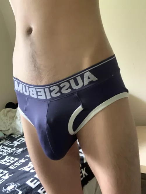 Too big for my briefsss😅 by Cumbriefs