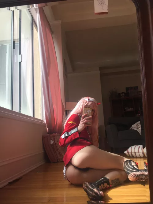 Zero Two by PoutyAngel by rosieangel11