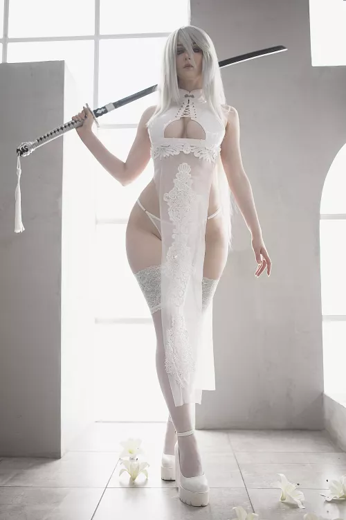 A2 from Nier: Automata by Alice Inferno by Aliceinferno