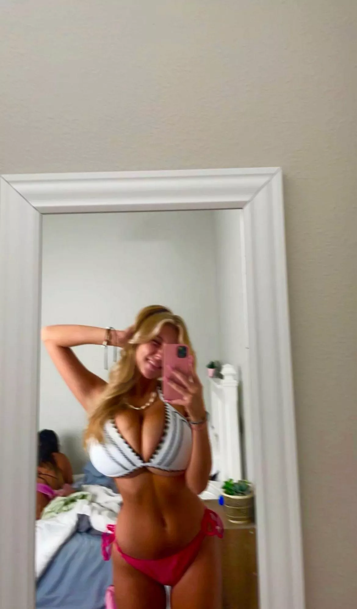 barely holding bikini posted by metwice