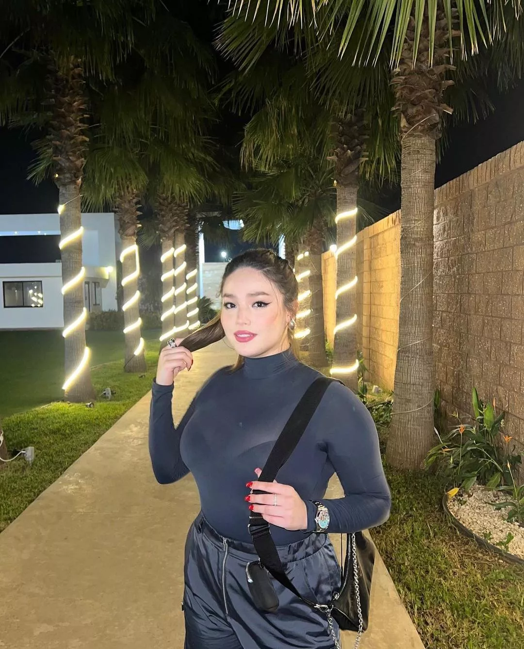 Black top and palm trees posted by Desecr8or