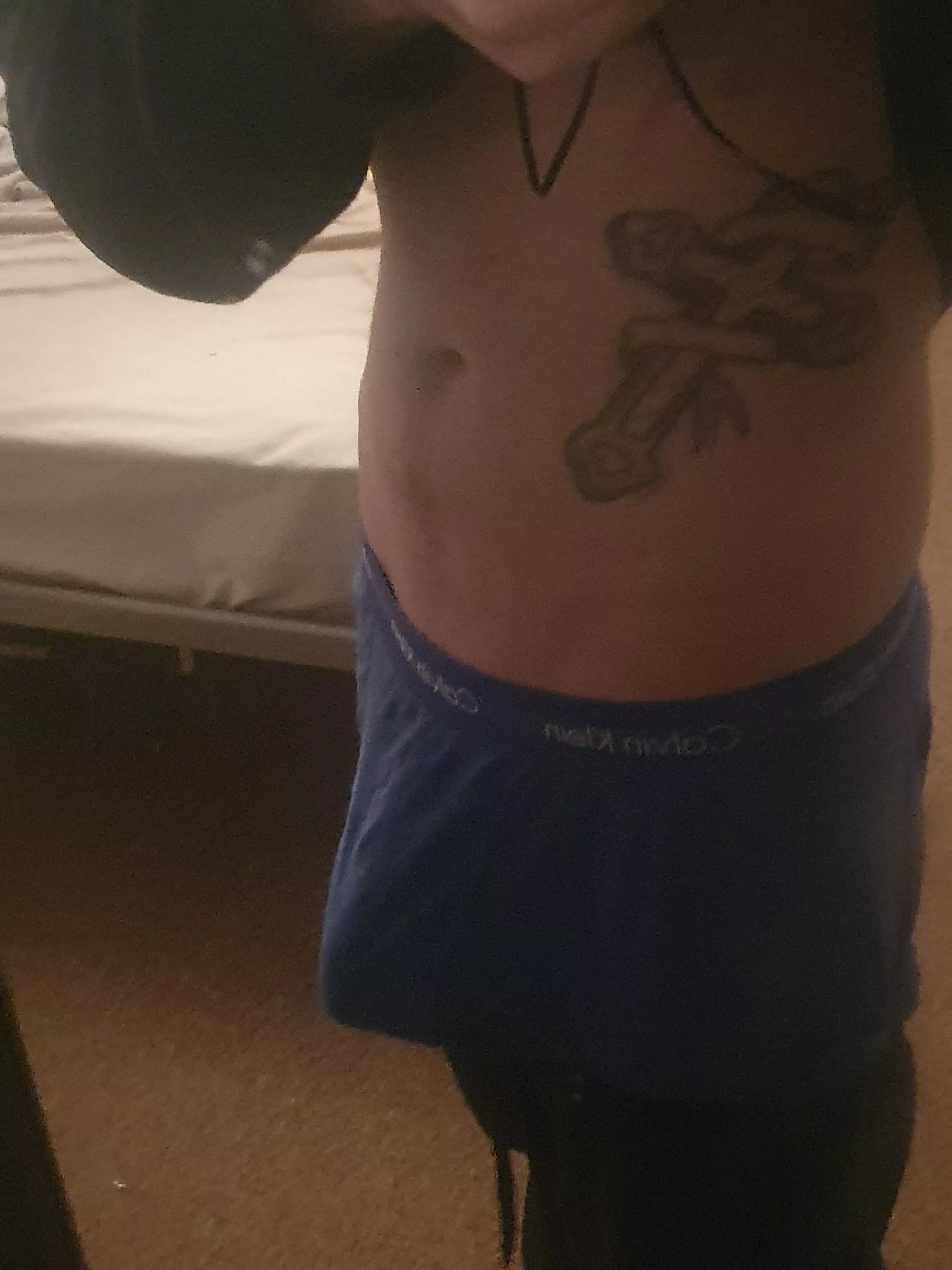 Blue boxers posted by Chemical-Worker-1224