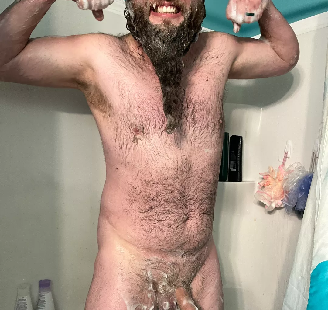 Cub goofin' around. 😋 posted by BeardeddBombshell