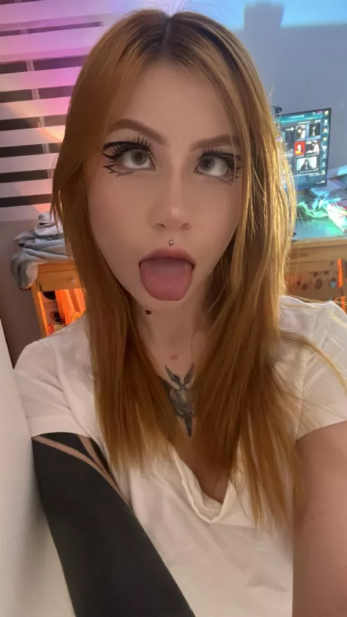 Do you like my Ahegao Face? by Self_Style_Girls
