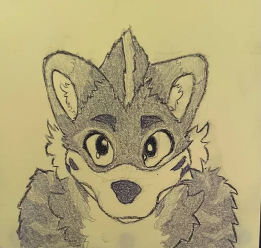 Drew Mansterz on a post-it-note cuz his sona's too cute cx by DrawingIsHardOkay