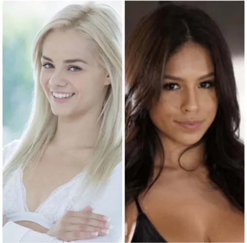 [Elsa Jean] vs. [Autumn Falls] hotter ? by Inananana