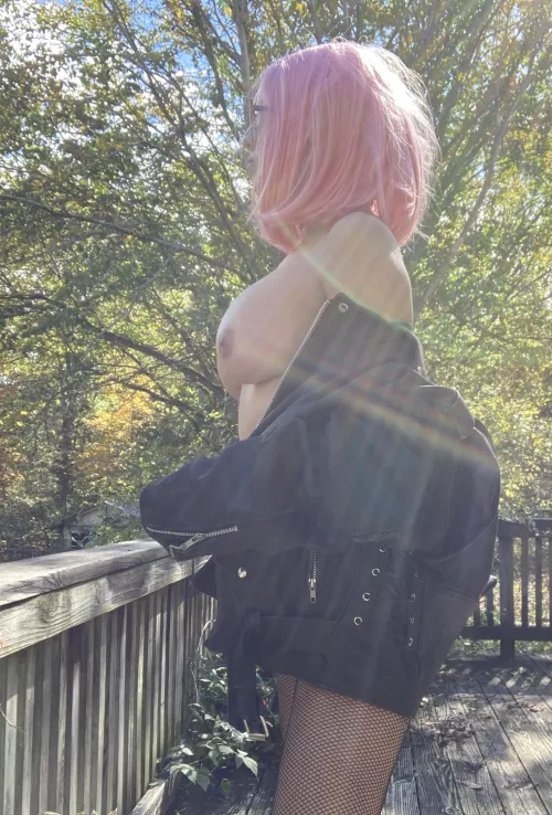 Enjoying the outdoors nude is a must at least once in life  by cheriiirob777