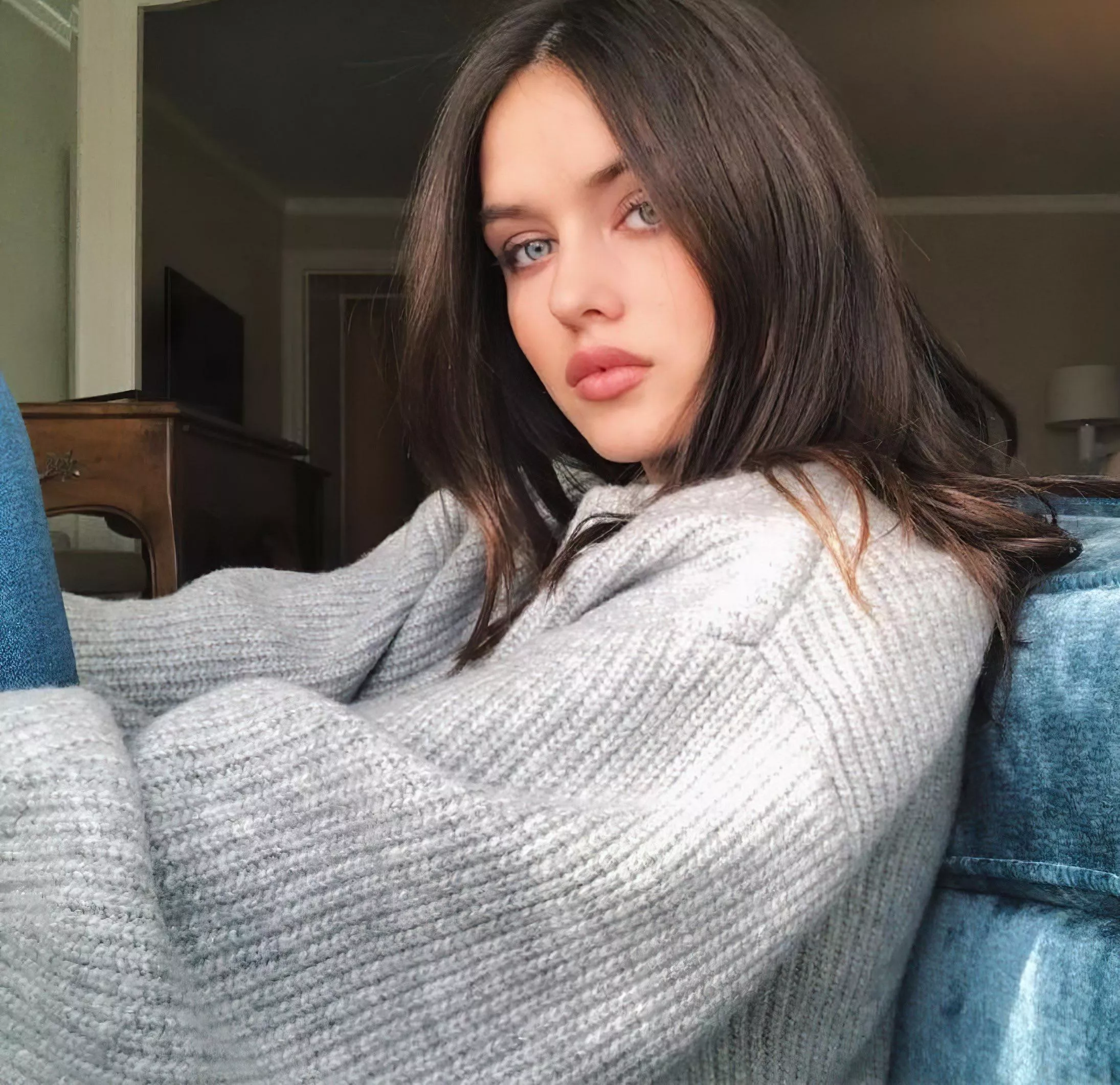 Gabby in a sweater posted by NoBobcat1850