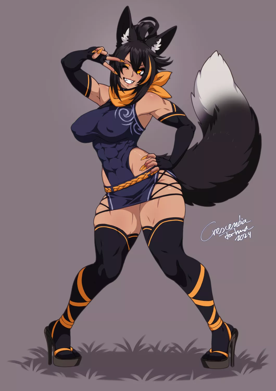 Hina characterart set [by Crescentia Fortuna / Projekt Wolfenstahl] posted by Crescentia-Fortuna