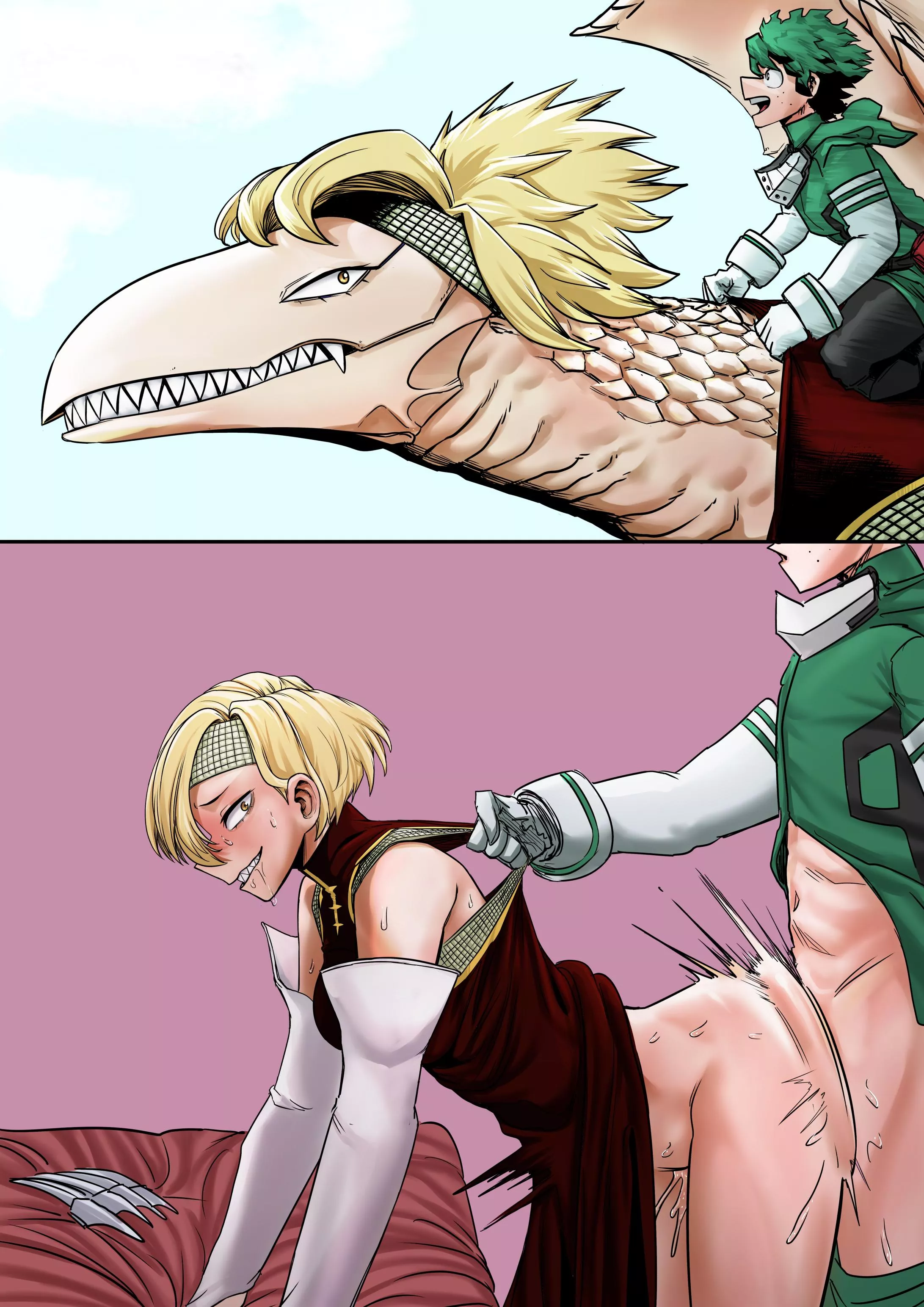How to Ride Your Dragon Girl (Amano44) posted by Burnburncutebabe
