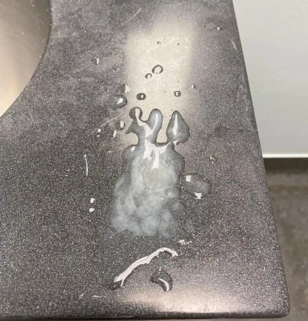 I exist the bathroom, and you enter it. You see this...what's your next move? posted by KinkTwinkOtterMix