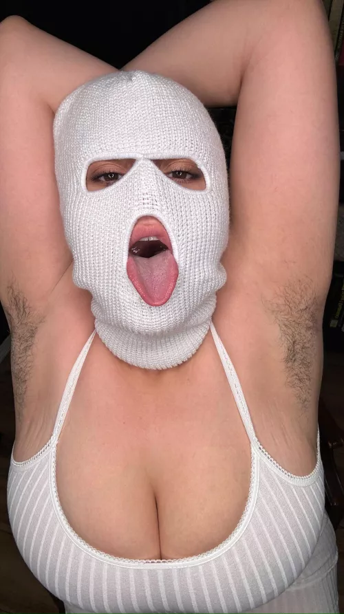 I love to show of my big tits and hairy pits by CleopatraTrone